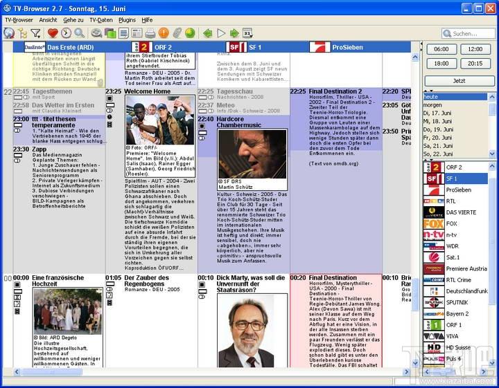 TV-Browser(网络电视) 3.0 Beta2 英文绿色版,TV-Browser(网络电视) 3.0 Beta2 英文绿色版下载,TV-Browser(网