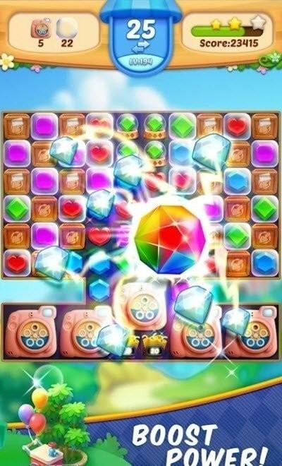 珠宝农场三消手机版(jewelryfarm)下载,珠宝农场三消,消除游戏,闯关游戏