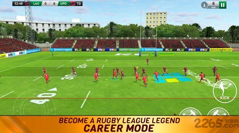橄榄球联赛18手游(rugby league 18)下载,橄榄球联赛,体育游戏,橄榄球游戏